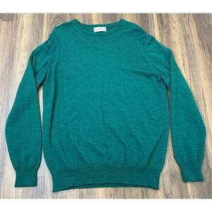 VTG Scott & Charters Scotland extrafine merino wool crewneck pullover sweater 44